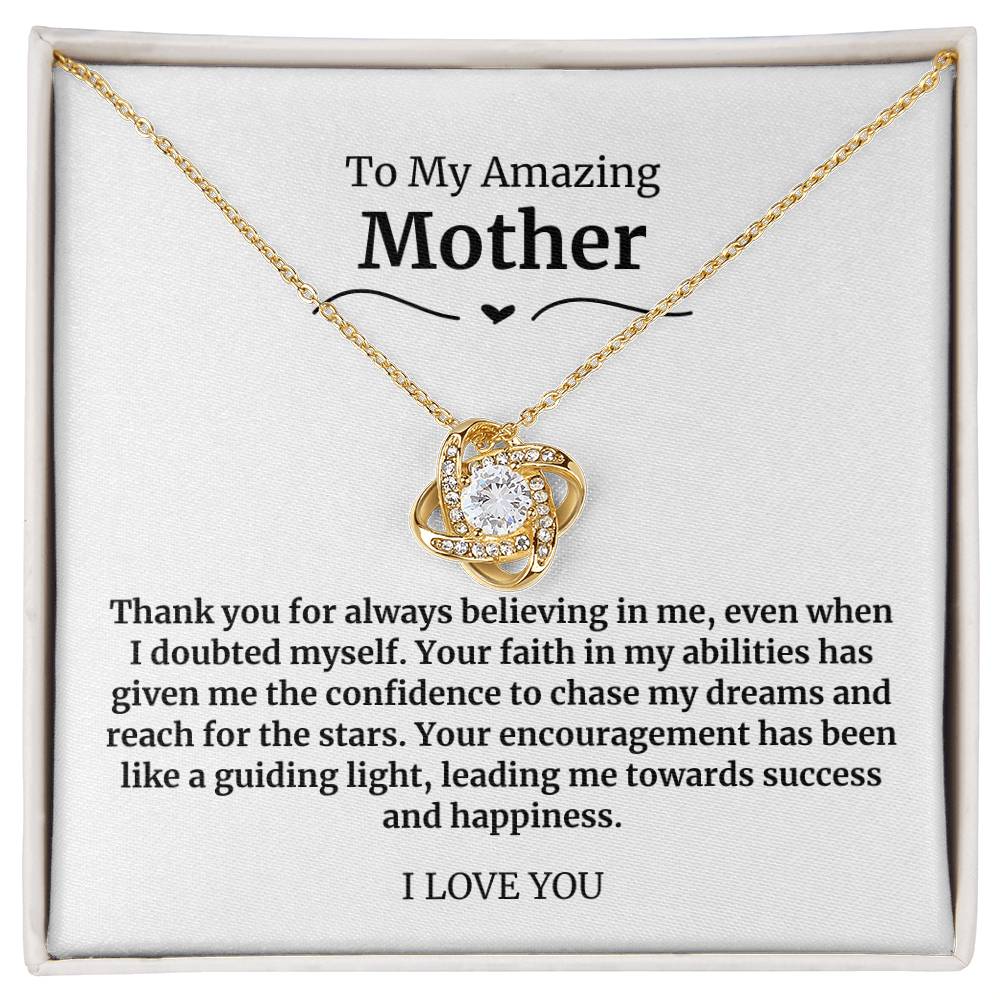 10 To My Amazing Mother Necklace