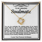 Soulmate Love Knot Necklace- The Missing Piece Of My Hearts Puzzle