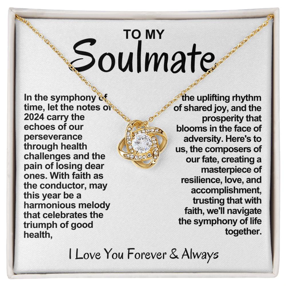 Soulmate Love Knot Necklace-The Composers of Our Fate