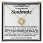 Soulmate Love Knot Necklace- With You I've Found The Missing Piece To My Heart