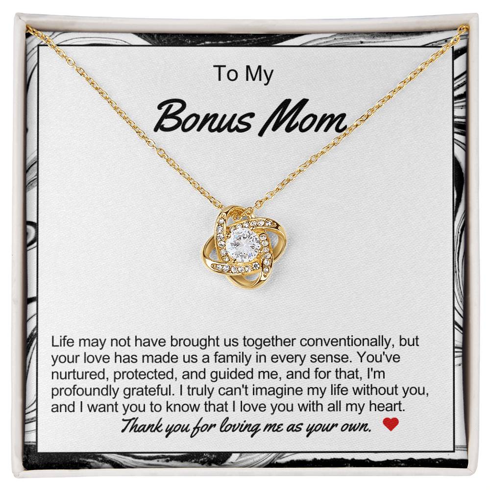 Bonus Mom Love Knot Necklace