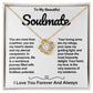 Soulmate Love Knot Valentine Necklace