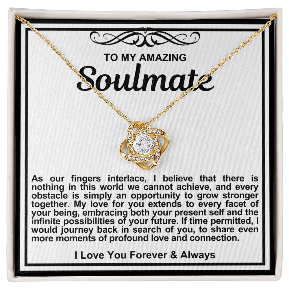 Soulmate Love Knot Necklace