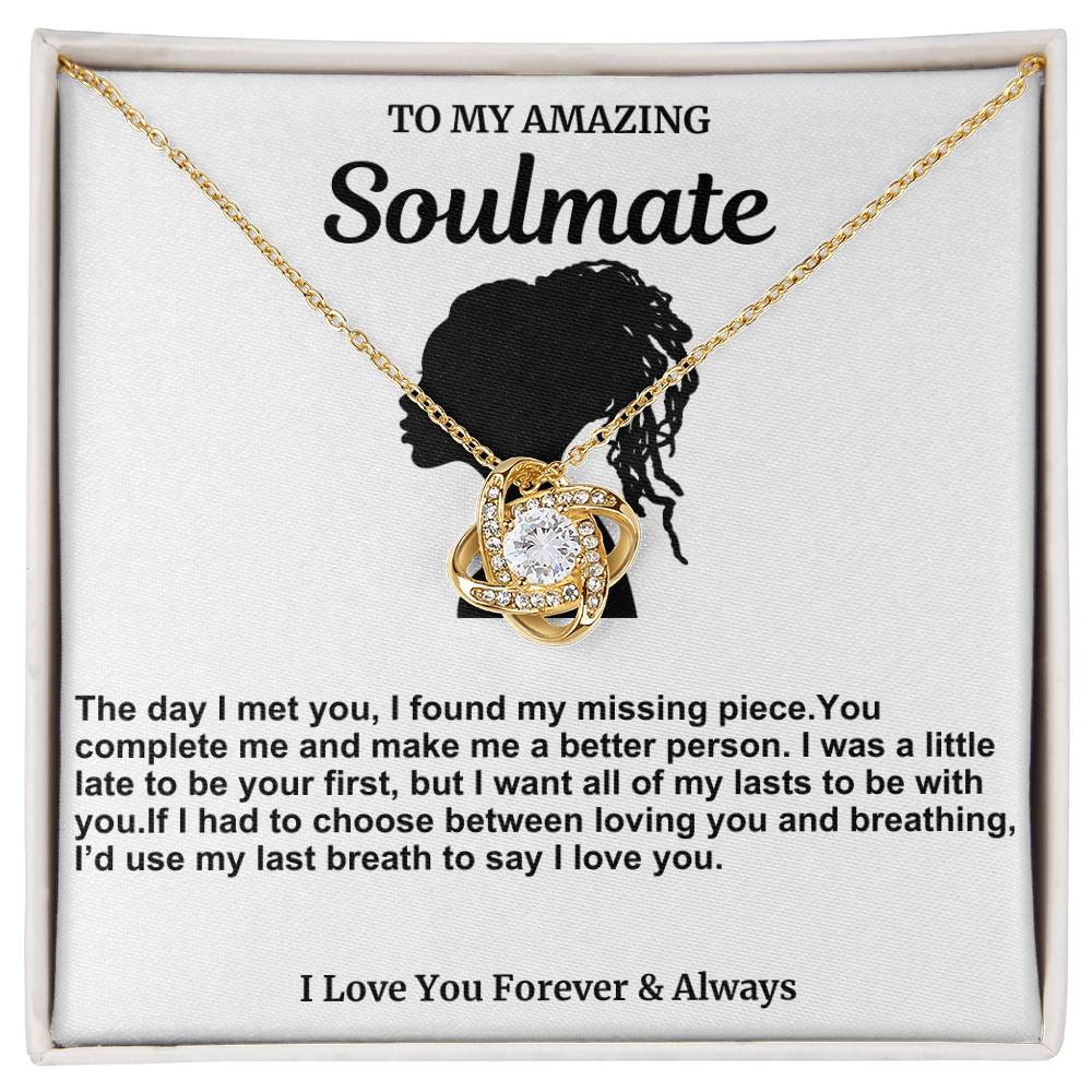 Soulmate Love Knot Necklace