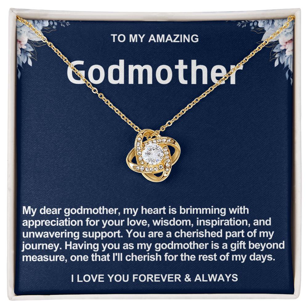 Godmother Love Knot Necklace