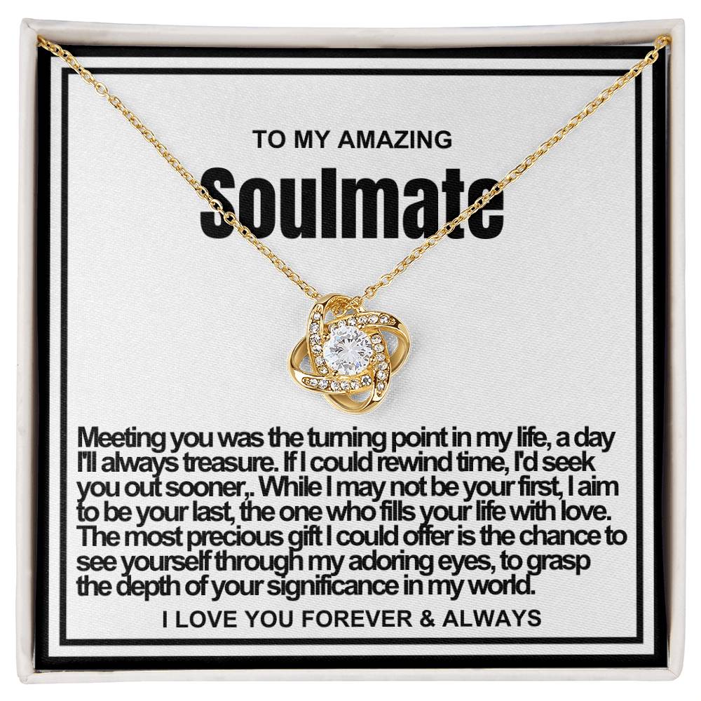 Soulmate Love Knot Necklace