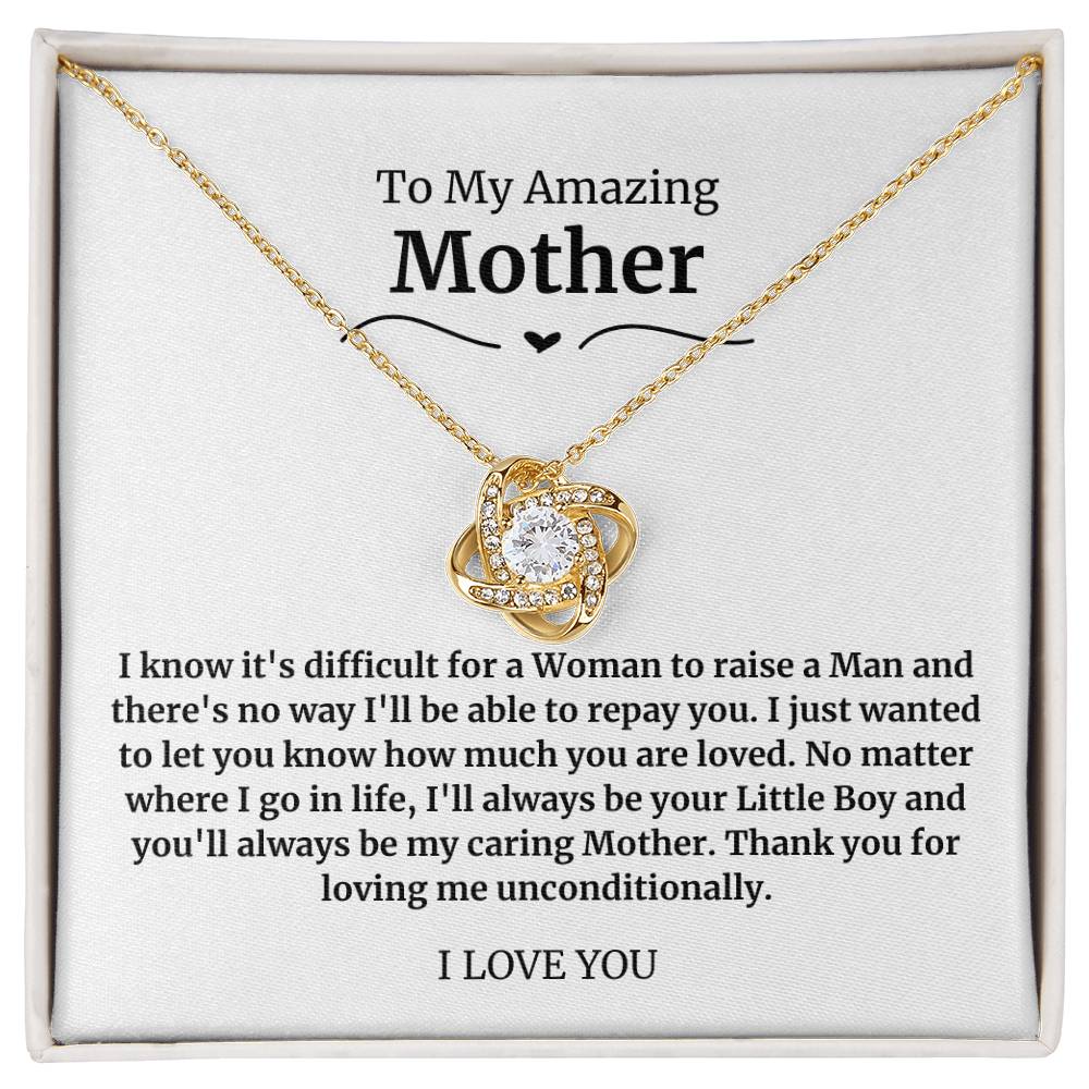 26 To My Amazing Mother Necklace