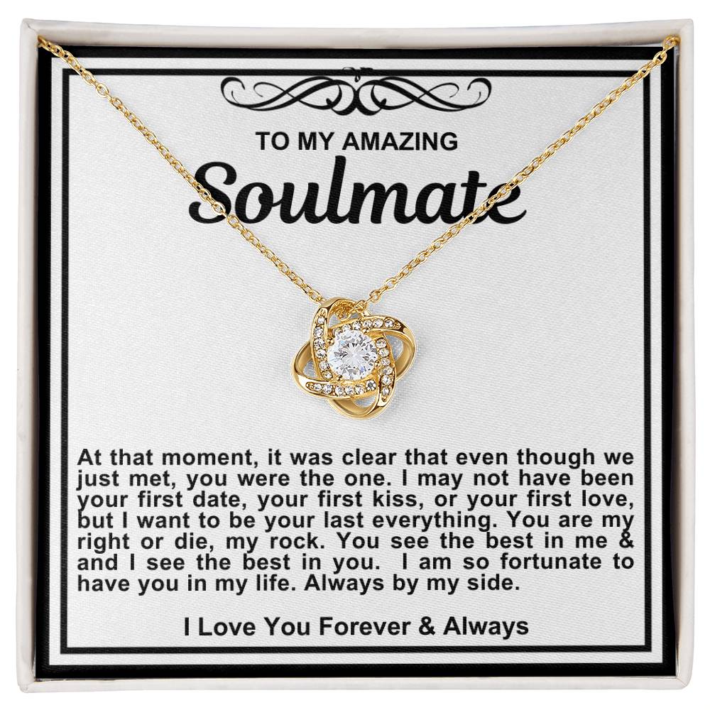 Soulmate Love Knot Necklace