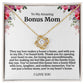 To My Amazing Bonus Mom Necklace