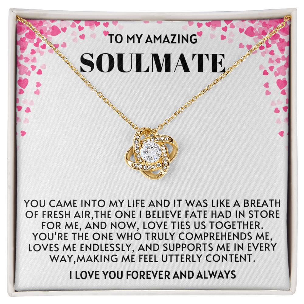 Soulmate Love Knot Necklace