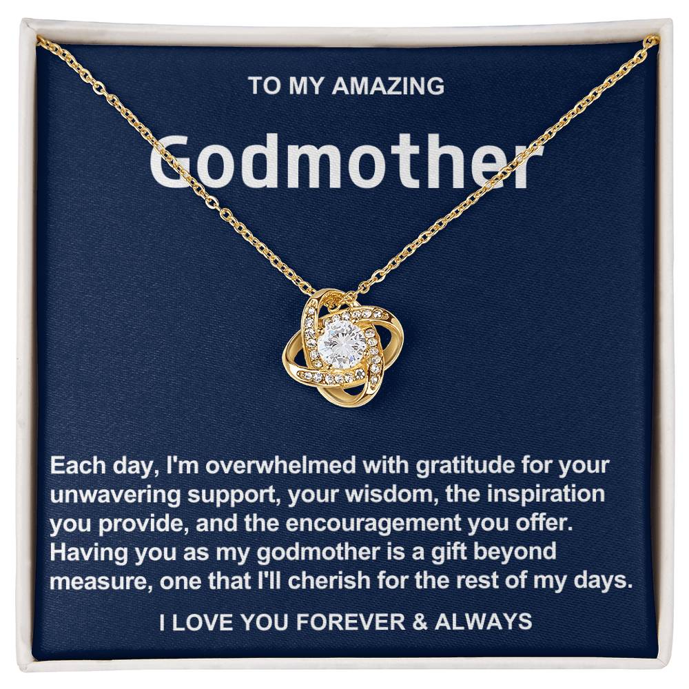 Godmother Love Knot Necklace