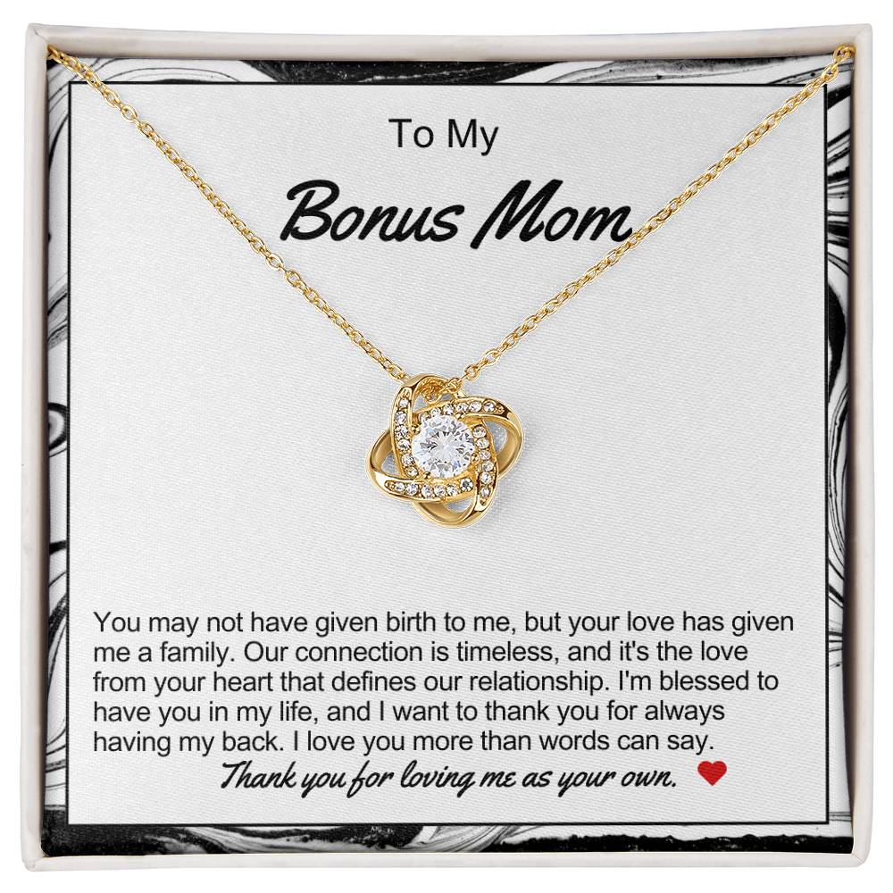 Bonus Mom Love Knot Necklace