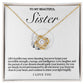 Sister Love Knot Necklace