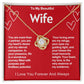 Wife Love Knot Valentine Necklace