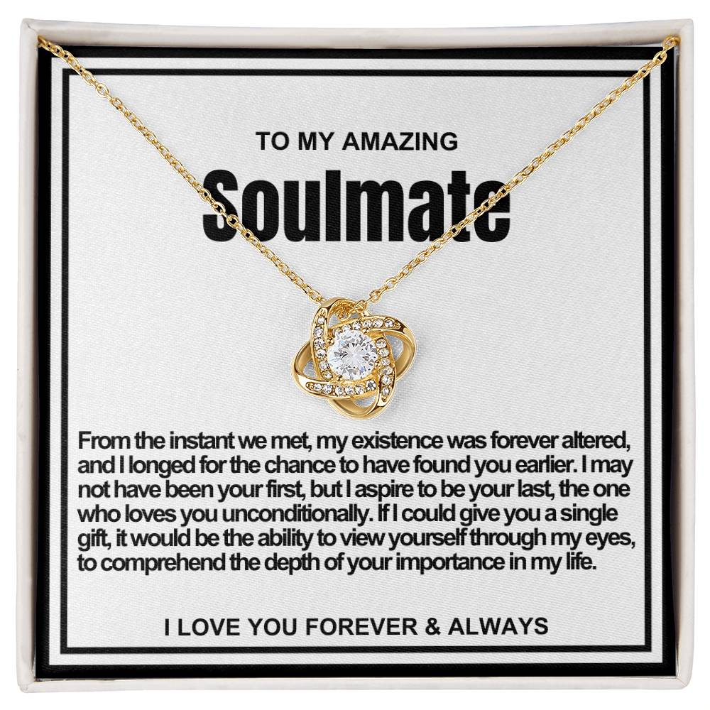 Soulmate Love Knot Necklace