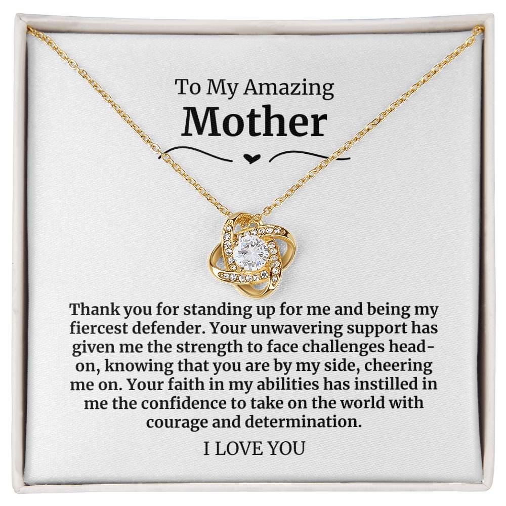 14 To My Amazing Mother Necklace