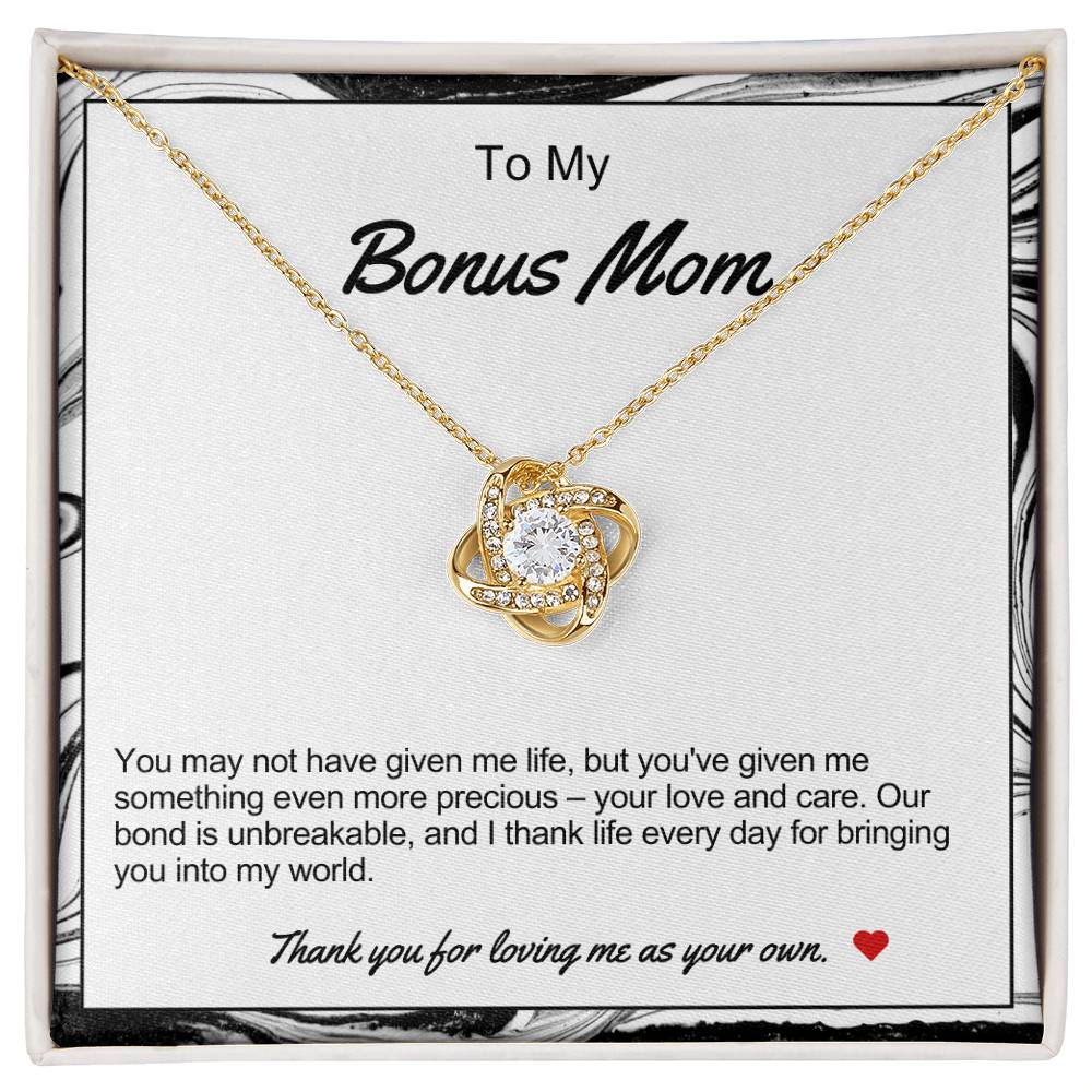 Bonus Mom Love Knot Necklace