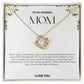 To My Amazing Mom Love Knot Necklace
