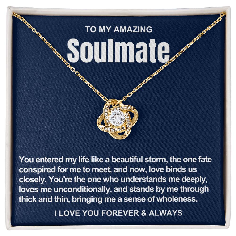 Soulmate Love Knot Necklace