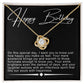 Happy Birthday Necklace