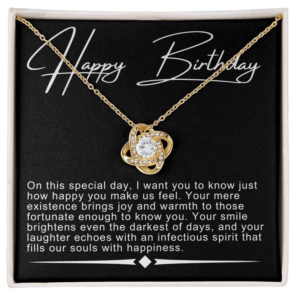 Happy Birthday Necklace