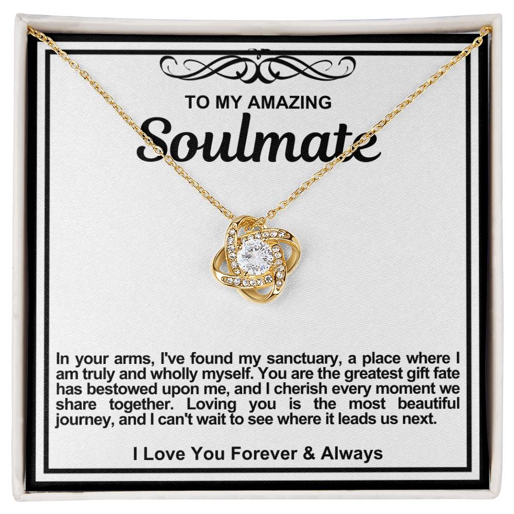 Soulmate Love Knot Necklace