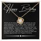 Happy Birthday Necklace