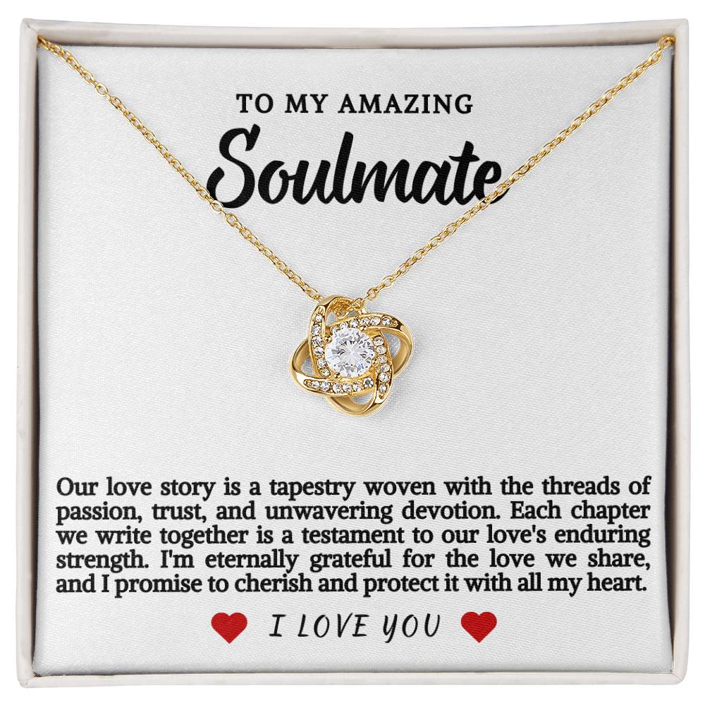 Soulmate Love Knot Necklace