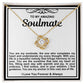 Soulmate Love Knot Necklace- With You Life Is A Beautiful Melody
