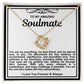 Soulmate Love Knot Necklace- Your Eyes Are My Guiding Star