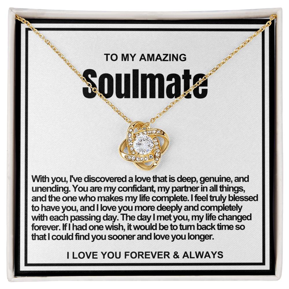 Soulmate Love Knot Necklace