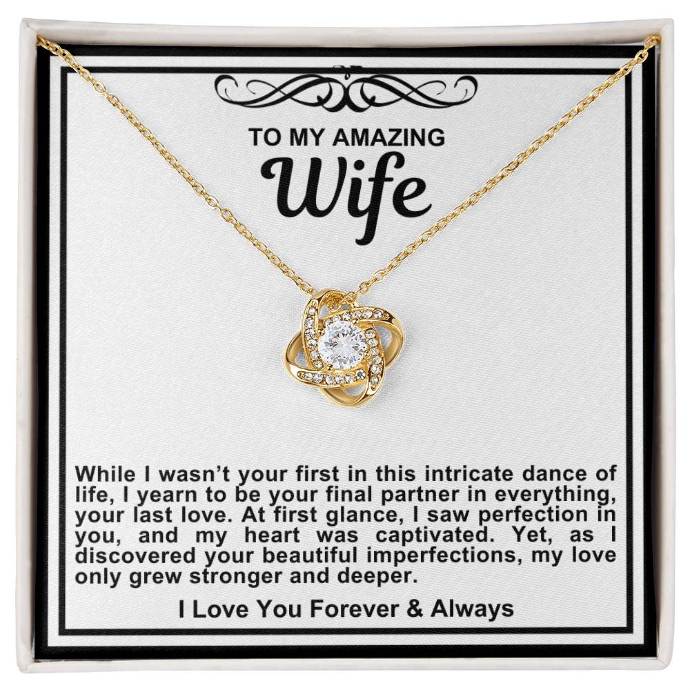 Wife Love Knot Necklace