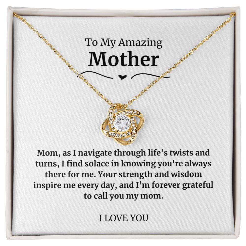 30 To My Amazing Mother Necklace