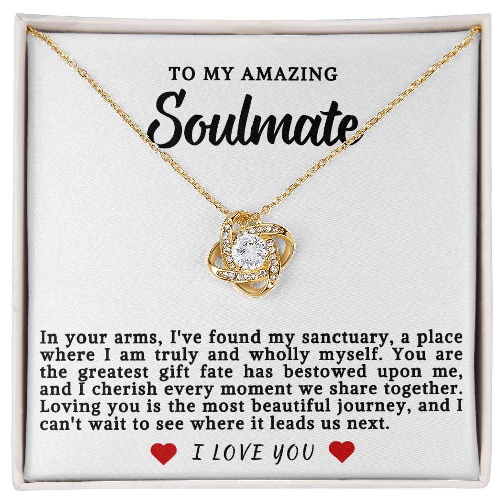 Soulmate Love Knot Necklace