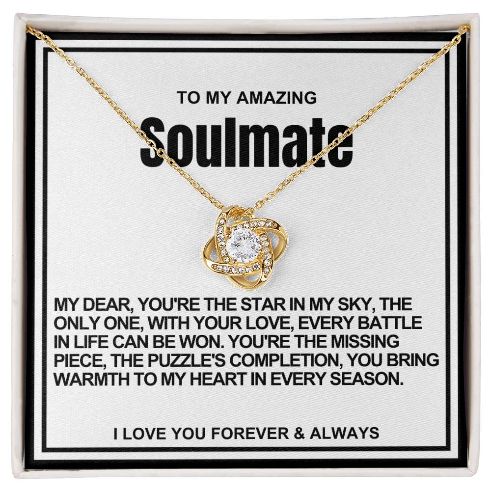 Soulmate Love Knot Necklace