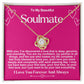 Soulmate Valentine Love Knot Necklace