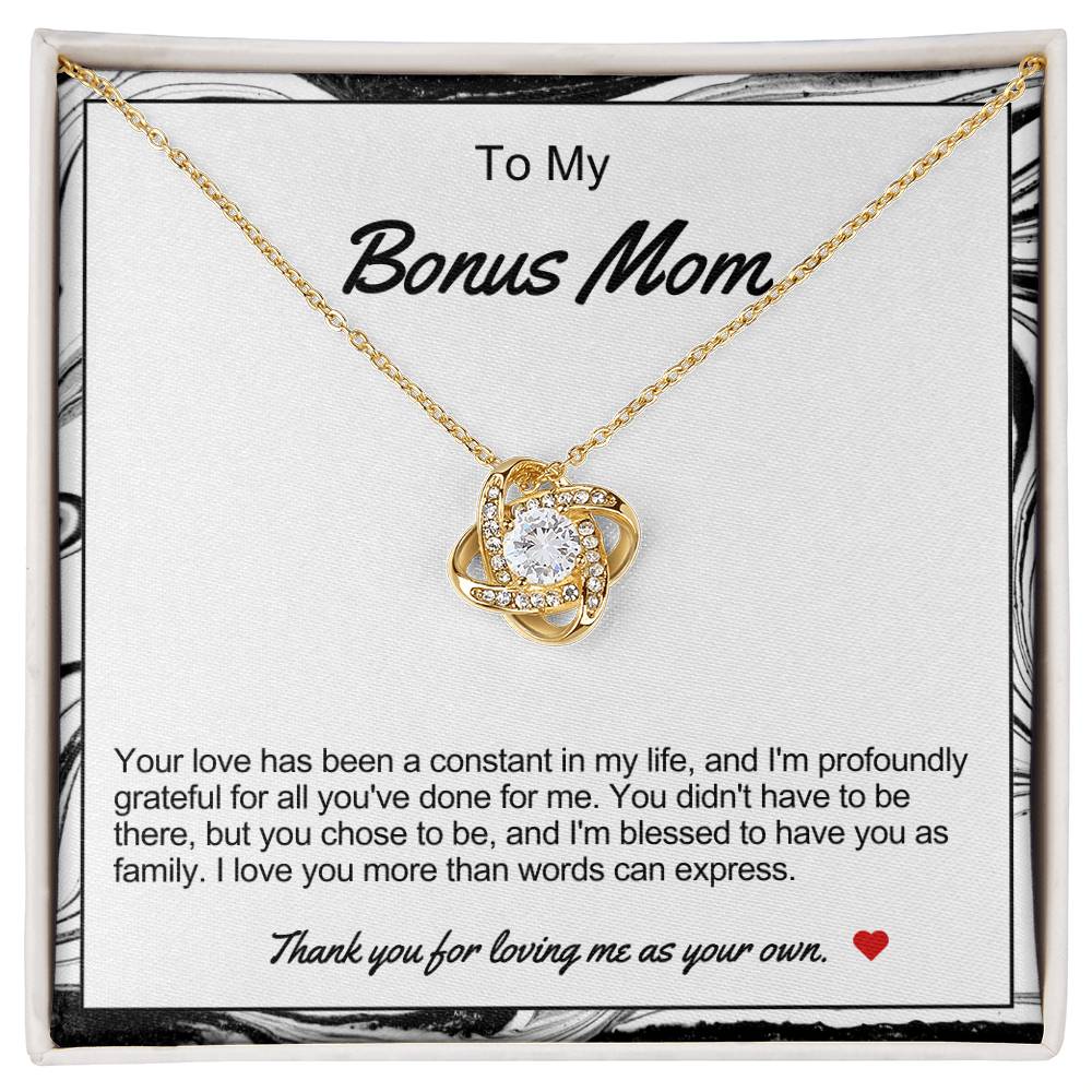 Bonus Mom Love Knot Necklace