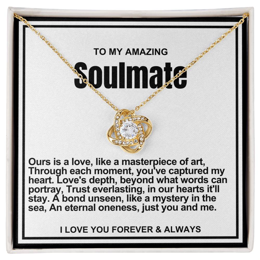 Soulmate Love Knot Necklace