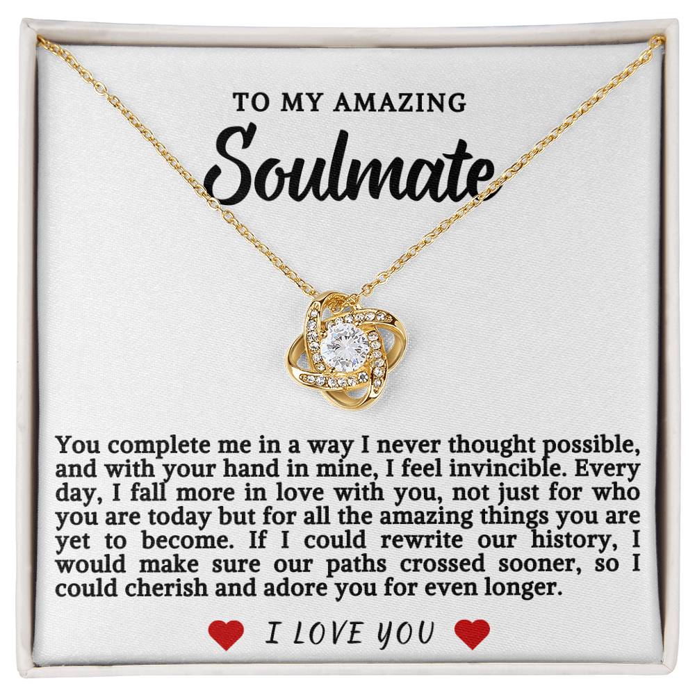 Soulmate Love Knot Necklace