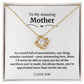 31 To My Amazing Mother Necklace
