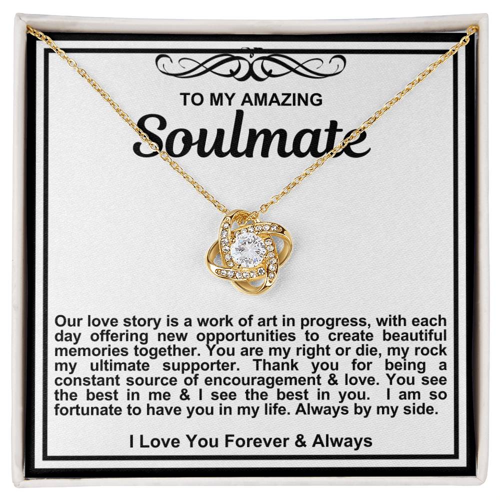 Soulmate Love Knot Necklace