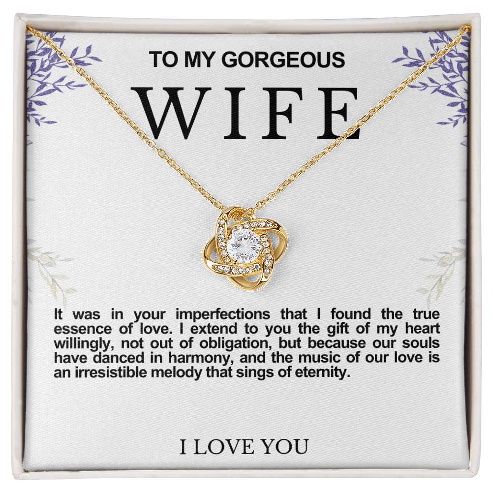 Wife Love Knot Necklace