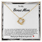 Bonus Mom Love Knot Necklace