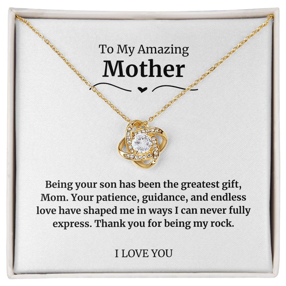 29 To My Amazing Mother Necklace