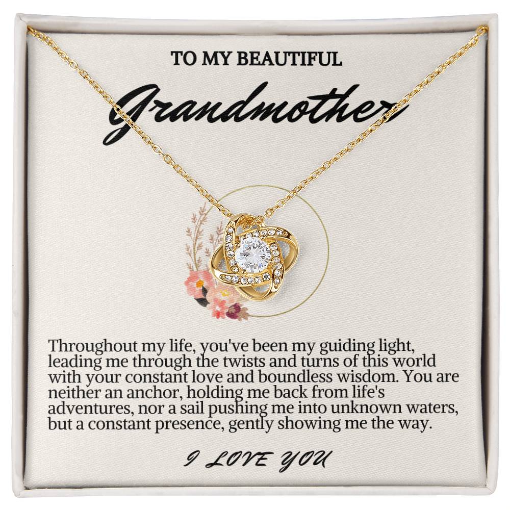 Grandmother Love Knot Necklace