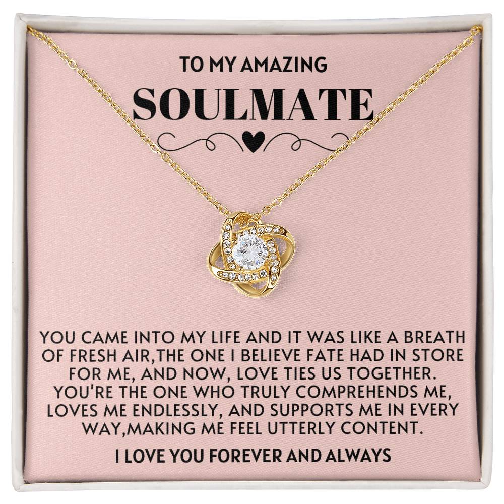 Soulmate Love Knot Necklace