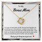 Bonus Mom Love Knot Necklace