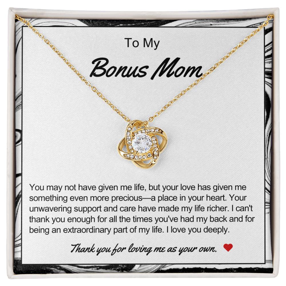 Bonus Mom Love Knot Necklace