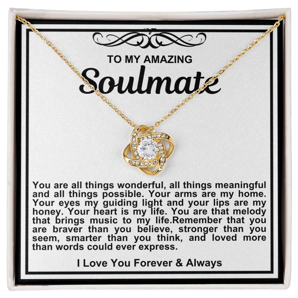 Soulmate Love Knot Necklace