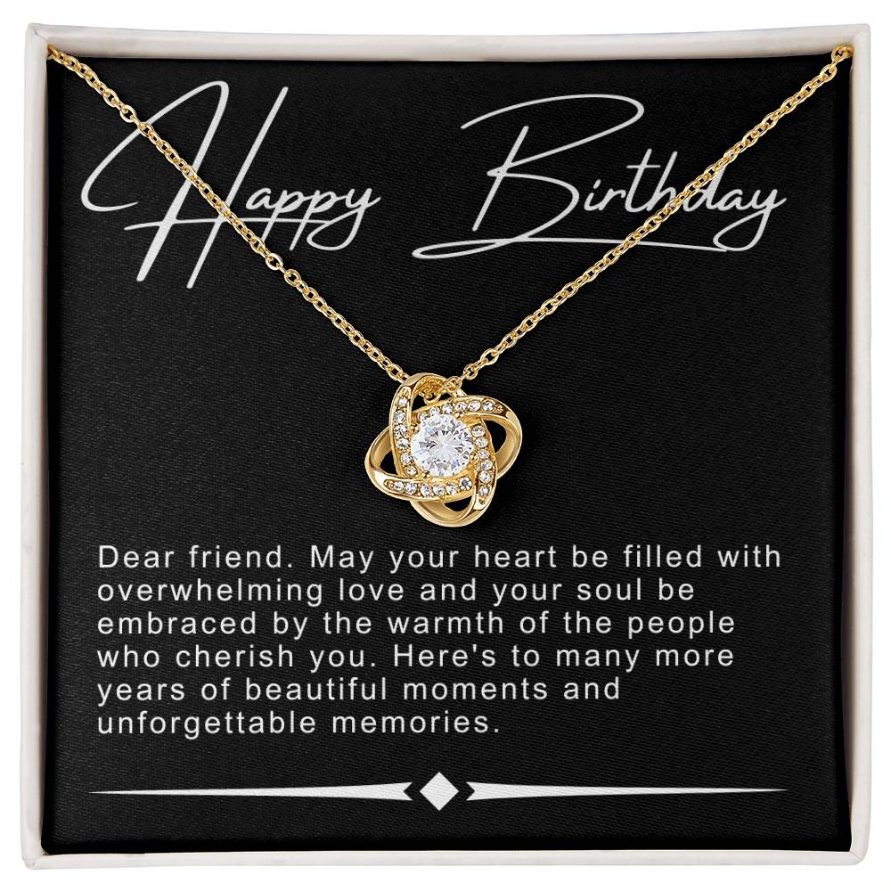 Happy Birthday Necklace